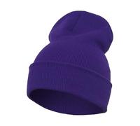 Flexfit Bonnet YUPOONG long épais violet foncé Taille 55-60