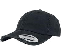 Flexfit Casquette Low Profile Destroyed – Mixte Noir – Taille unique EU