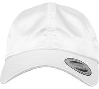 Flexfit Mixte Low Profile Satin Cap White One Size Casquette, Blanc, Taille unique EU