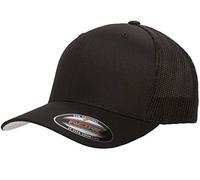 Flexfit Casquette 'Multicam Trucker' jaune / kaki / vert foncé / noir / blanc, Taille 55-60
