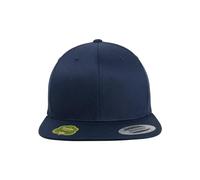 Flexfit Mixte Organic Cotton Snapback Navy One Size Casquette, Navy, Taille Unique EU