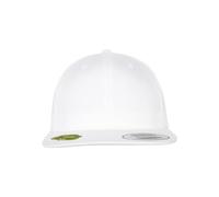 Flexfit Mixte Organic Cotton Snapback White One Size Casquette, Blanc, Taille unique EU