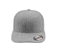 Flexfit Mixte Plain Span Flexfit H.grey S/M Casquette, Gris, S-M EU