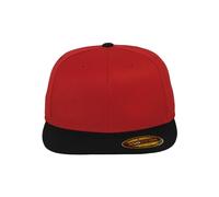 Flexfit Mixte Premium 210 Fitted 2-tone Red/Blk S/M (6 ⅞-7 ¼) Casquette, red/blk, S-M EU