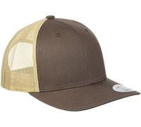 Flexfit Mixte Retro Trucker 2-tone Brn/Khaki One Size Casquette, brn/khaki, Taille unique EU