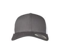Flexfit Mixte Retro Trucker 2-Tone Darkgrey/WHT One Size Casquette, Darkgrey/WHT, Taille Unique EU