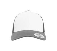 Flexfit Mixte Retro Trucker Colored Front Darkgrey/White/Darkgrey One Size Casquette, Gris foncé/Blanc, Taille Unique EU