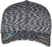 Flexfit Mixte Stripes Melange Casquette De Baseball, Mélange Gris Foncé, S-M EU