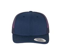 Flexfit Mixte Trucker Rétro Casquette de baseball, Bleu Marine, Taille unique EU