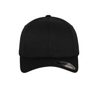 Flexfit Mixte Wooly Combed Baseball Cap, blk/blk, XXL EU