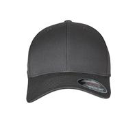 Flexfit Mixte Wooly Combed Baseball Cap, Darkgrey, S EU