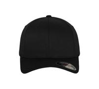 Flexfit Mixte Wooly Combed Baseball Cap, Noir (blk/blk), S-M EU