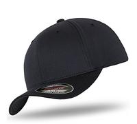 Flexfit Original Casquette Baseball Casquette de Baseball Cap Wooly Peigné Im Bundle avec UD Tête de Mort Bandana dans Beaucoup de Couleurs - bleu marine foncé/bleu marine foncé, XS/S (53-56 cm)