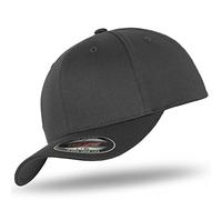 Flexfit Casquette Baseball Original Wooly Peigné avec Bandana Tête de mort Gris foncé S/M (55-58 cm)