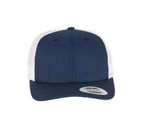 Flexfit Retro Trucker 2-Tone Kappe, NVY/Wht, One Size