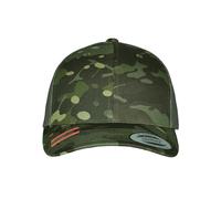 Flexfit Casquette 'Trucker' beige / olive, Taille 55-60