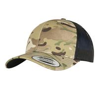 Flexfit RETRO Trucker Snapback Cap - Multicam camo