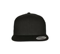 Flexfit Snapback Casquette de Baseball, Noir, Taille Unique Mixte