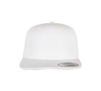 Flexfit Snapback Classique Casquette de Baseball, Blanc, Taille Unique Mixte