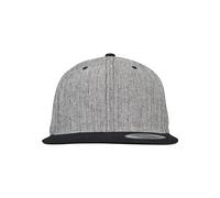Flexfit Solid Snapback Casquette Noir Melange/Noir Taille Unique