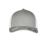 Flexfit Casquette de baseball Trucker Recycled Mesh Gris/Blanc Taille L/XL Mixte