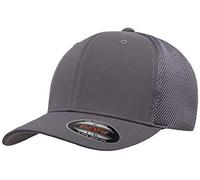 Flexfit Ultrafibre Airmesh Fitted Trucker Hat Chapeau, Gris foncé, L/XL Mixte