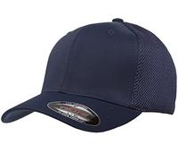 Flexfit Ultrafibre Airmesh Casquette de Camionneur ajustée Chapeau, Opaque, Bleu Marine, S/M Homme