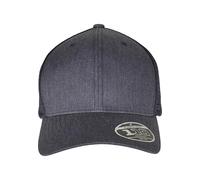 Flexfit Unisex-Adult 110 Melange Trucker Baseball Cap, Heather/Navy, one Size