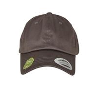 Flexfit Unisex-Adult Low Profile Organic Cotton Baseball Cap, Darkgrey, one Size