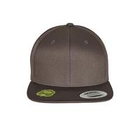 Flexfit Mixte Organic Cotton Snapback Casquette De Baseball, Gris Foncé, Taille Unique EU