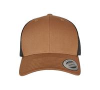Flexfit Casquette baseball Retro Trucker unisexe adulte bicolore Caramel/Noir Taille unique