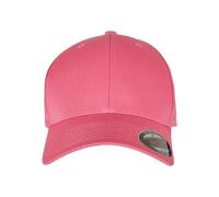 Flexfit Unisex-Adult Wooly Combed Baseball Cap, XS/S, Dark pink