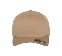 Flexfit Unisex-Adulte Wooly Combed 6277 Casquette, Beige (khaki), Taille Jeune (Youth)