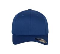 Flexfit Unisex-Adulte Wooly Combed 6277 Casquette, Bleu (royal), Taille XS/S