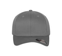 Flexfit Unisex-Adulte Wooly Combed 6277 Casquette, Gris (grey), Taille S/M