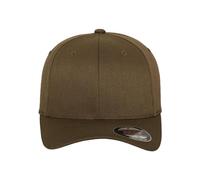 Flexfit Unisex-Adulte Wooly Combed 6277 Casquette, Vert (olive), Taille XXL