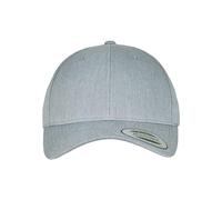 Flexfit Unisex Curved Classic Snapback Baseballkappe, h.Grey, one Size