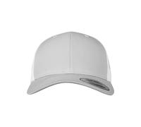 Flexfit Casquette Retro Trucker Mixte Bicolore Argent/Blanc Taille Unique