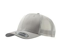Flexfit Casquette Retro Trucker – Mixte – Argent – Taille Unique EU