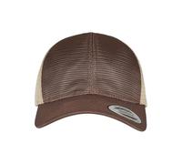 Flexfit Unisex YP Classics 360 OMNIMESH Cap 2-Tone Baseballkappe, Brown/Khaki, one Size