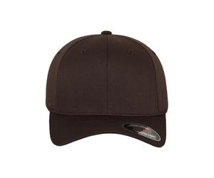 Flexfit Wooly Combe 6277-flexfit Wooly Combed Mixte | 98 % coton, 2 % élasthanne PU, profil moyen, visière Permacurv, visière inférieure noire