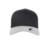 Flexfit Wooly Combed 2-Tone Casquette Mixte, Blk/Silver, L- L-XL