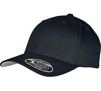 Flexfit Wooly Combed Adjustable Casquette De Baseball, Noir/Noir, One Size Mixte