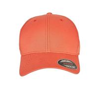 Flexfit Wooly Combed Casquette de Baseball, Orange épicé, XXL Mixte