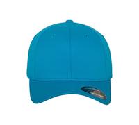 Flexfit Unisex-Adulte Wooly Combed 6277 Casquette, Bleu (hawaiian ocean), Taille L/XL