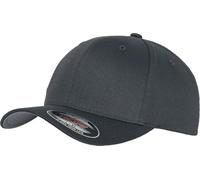Flexfit Wooly Combed Unisexe Casquette Gris foncé L-XL 63% Polyester, 34% Coton, 3% Élasthanne