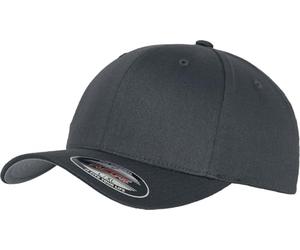 Flexfit Wooly Combed Unisexe Casquette Gris foncé L-XL 63% Polyester, 34% Coton, 3% Élasthanne