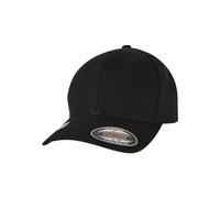Flexfit Wooly Combed Waterrepellent Casquette de Baseball, Black, S-M Mixte