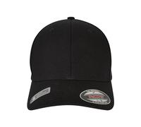 Flexfit Wooly Combed Waterrepellent Casquette de Baseball, Black, L/XL Mixte
