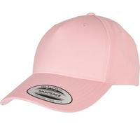 Flexfit YP Classics 5-Panel Premium Curved Visor Snapback Cap Prism Pink Einheitsgröße